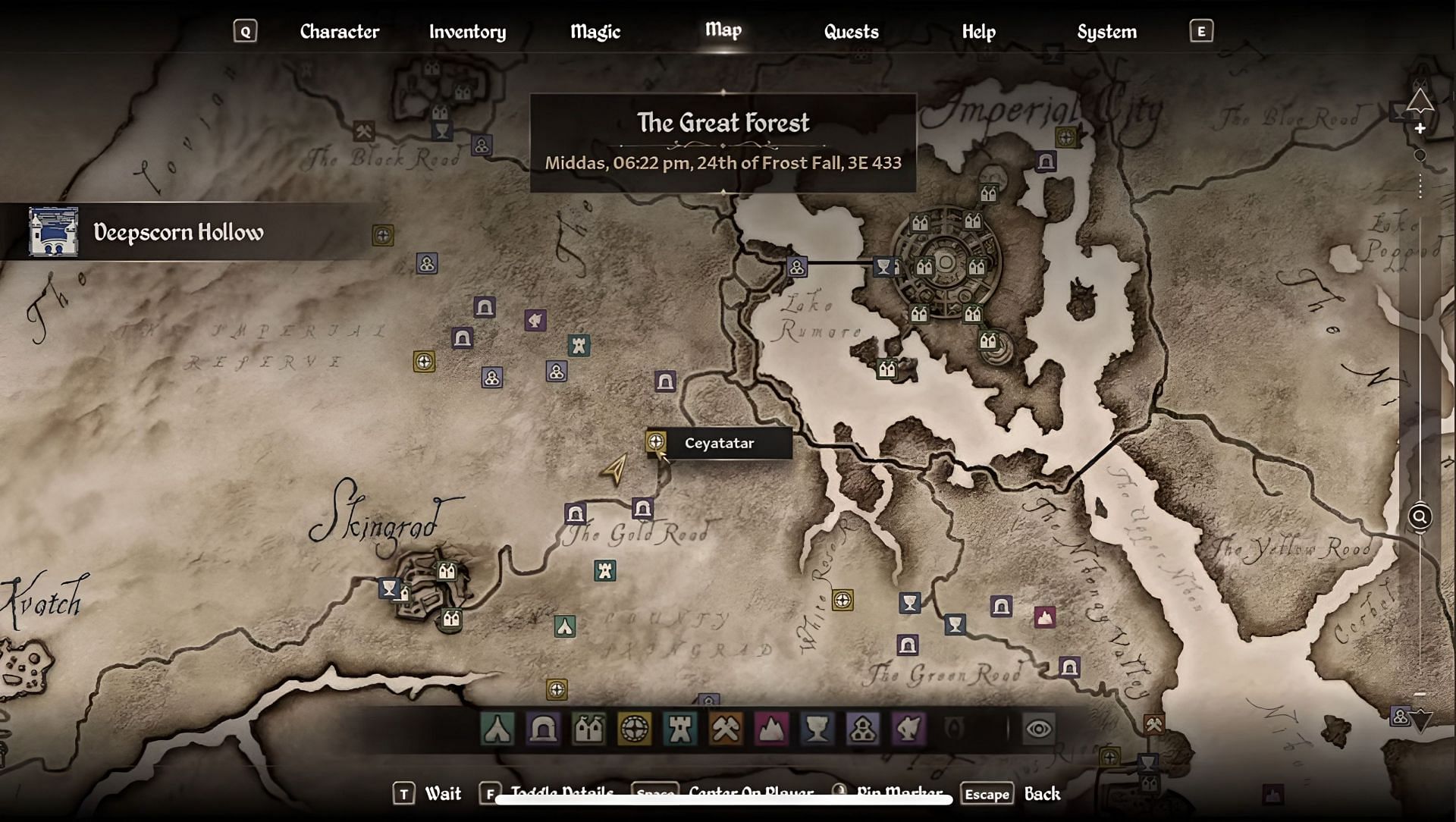 Location of Master Alchemy tools in Oblivion Remastered (Image via Bethesda Game Studio, Virtuos || YouTube/@VideoGameDataBank)