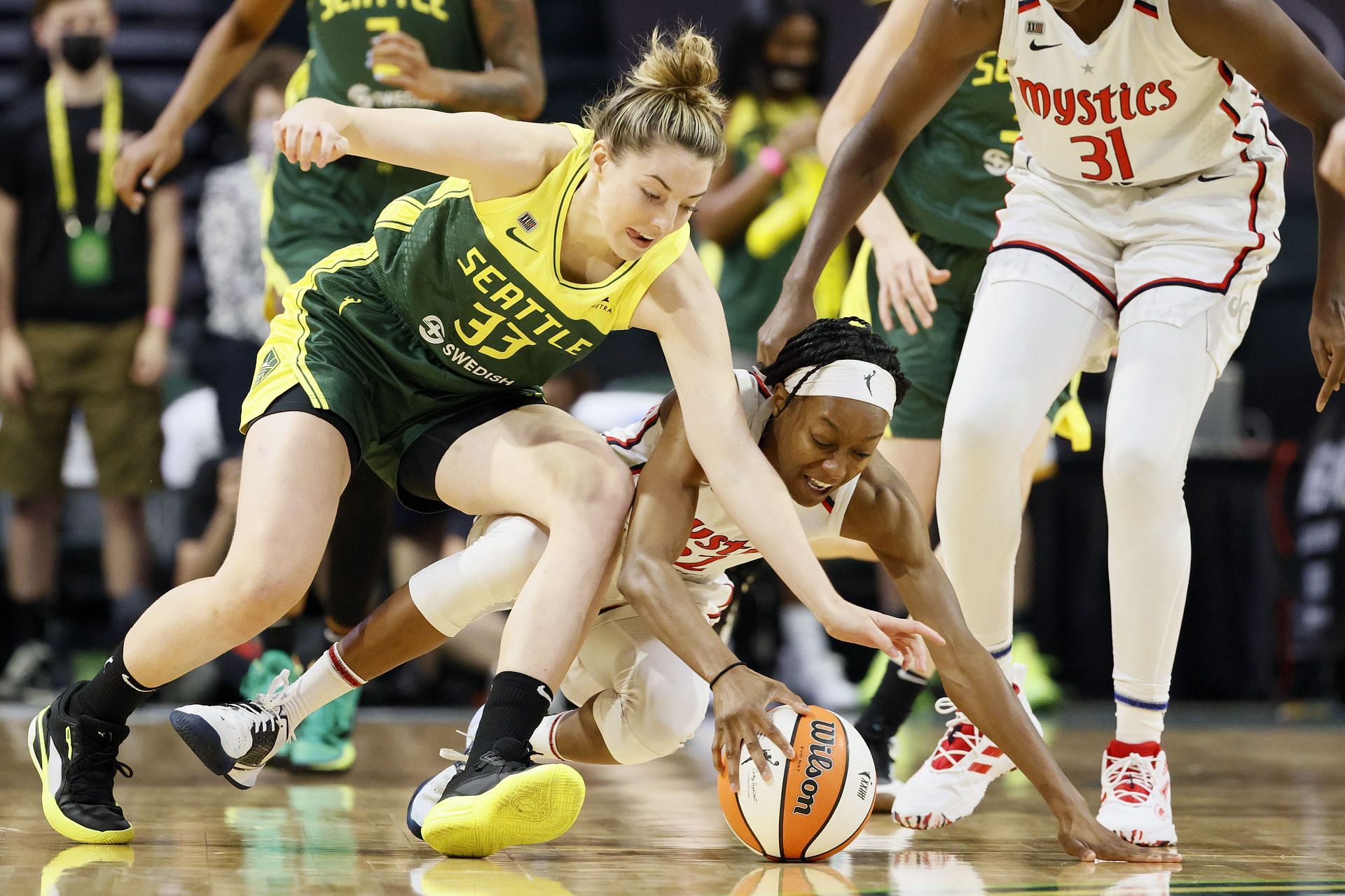 Washington Mystics v Seattle Storm - Source: Getty