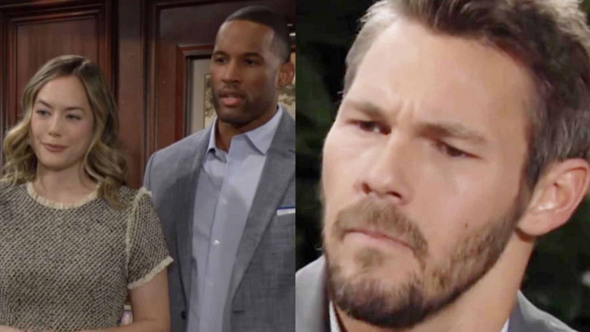 Hope, Carter and Liam (Image via Instagram / boldandbeautifulcbs)