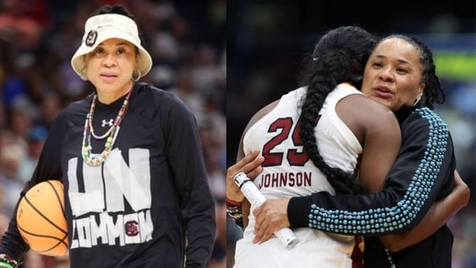 South Carolina HC Dawn Staley reflects on how she got "bamboozled into coaching"