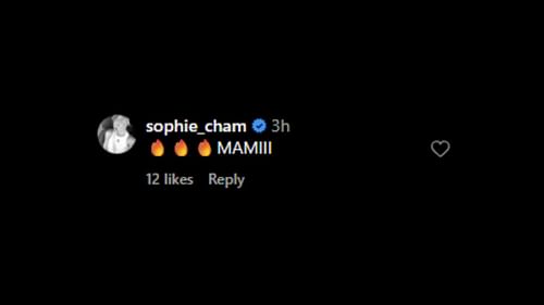 Sophie Cunningham's comment