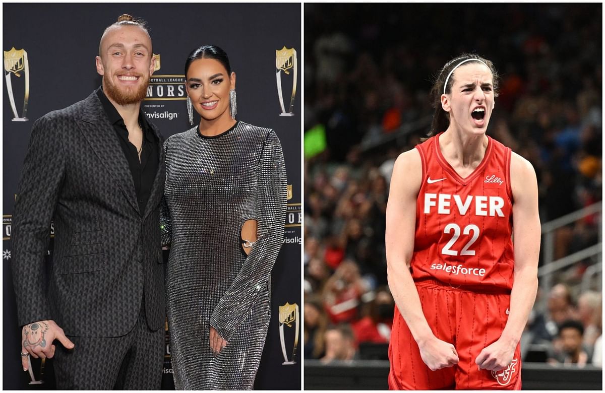 "Absolute legend" - George Kittle's wife Claire hails WNBA star Caitlin Clark after stunning performance during Fever-Brazil game