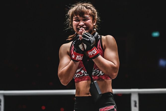 “Those were really hard for me” - Thai megastar Stamp Fairtex admits she struggled with grappling at the start of her MMA career