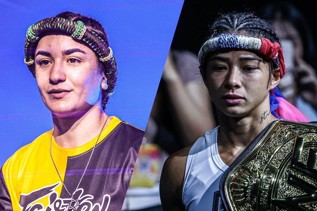 Shir Cohen (left) and Allycia Hellen Rodrigues (right) | Image credit: ONE Championship