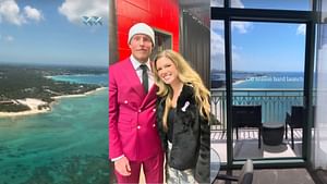 Days after Habs' playoff elimination, Patrik Laine and his fiancee Jordan "off season hard launch" holiday trip to The Bahamas