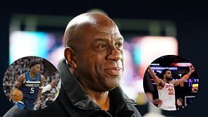 Magic Johnson bullish about Anthony Edwards and Karl-Anthony Towns NBA Finals prediction