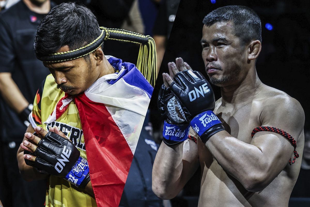 Superlek (left) and Nong-O Hama (right) | Image credit: ONE Championship