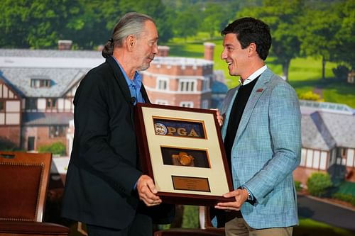 Craig Kessler and Stephen Szurlej at the 2023 PGA Championship (Source: Getty)