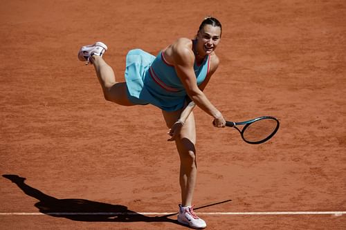 Sabalenka at the 2025 French Open - Day Six - Source: Getty