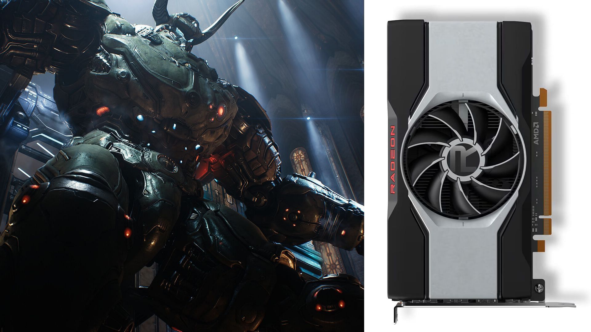 Best Doom The Dark Ages graphics settings for Radeon RX 6600