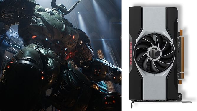 Best Doom The Dark Ages graphics settings for Radeon RX 6600