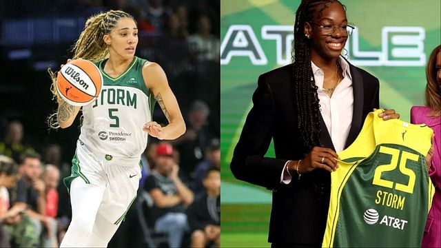 Seattle Storm duo Dominique Malonga and Gabby Williams made a big decision about their EuroBasket careers [Picture Credit: Getty]