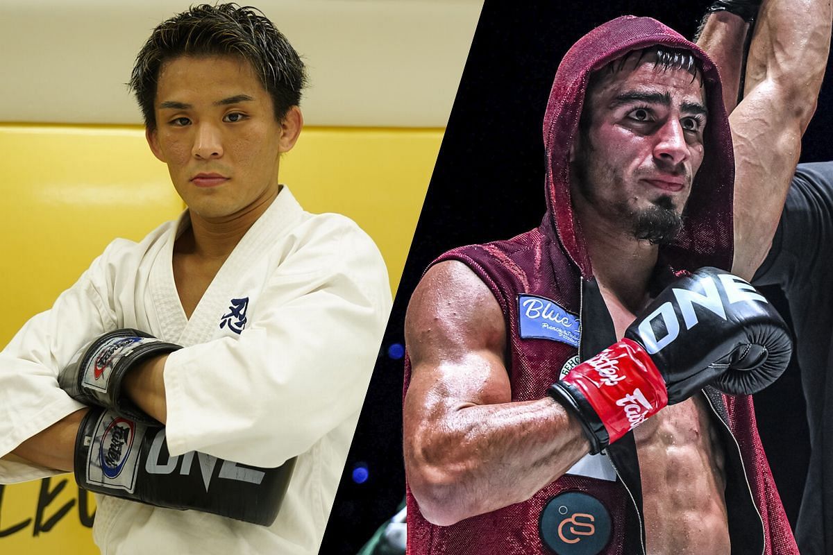Yuki Yoza (left) and Elbrus Osmanov (right) | Image credit: ONE Championship
