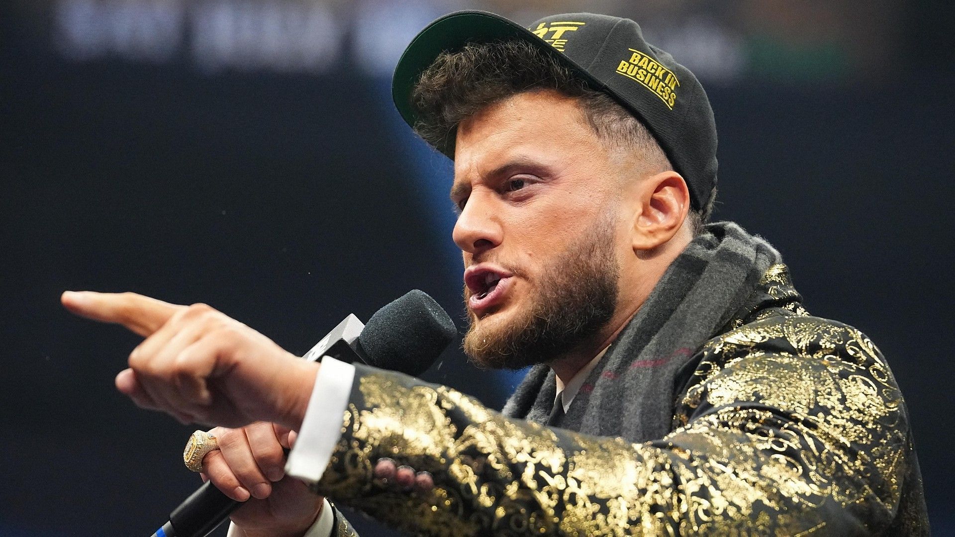 MJF cuts a heated promo on AEW Dynamite