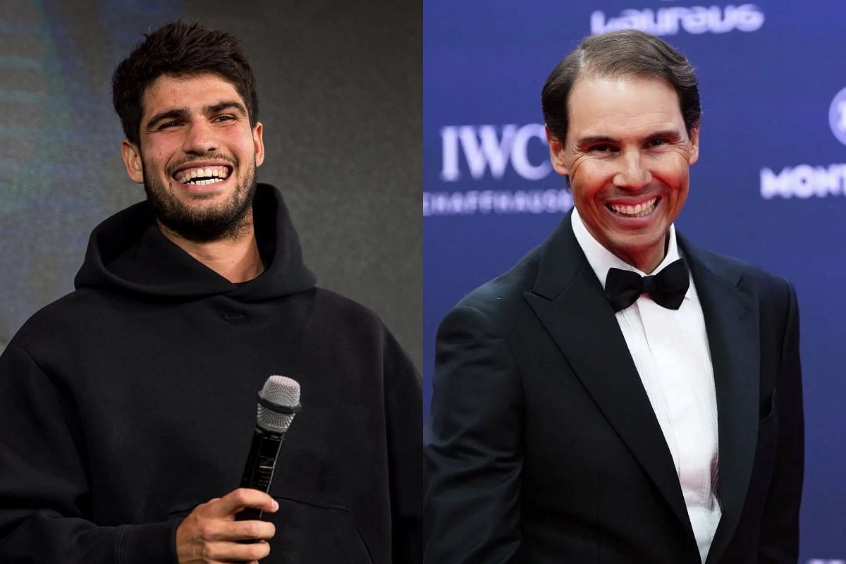 Carlos Alcaraz and Rafael Nadal - Source: Getty