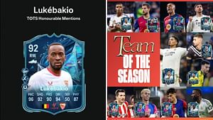 How to unlock the EA FC 25 Dodi Lukebakio TOTS Honourable Mentions item for free