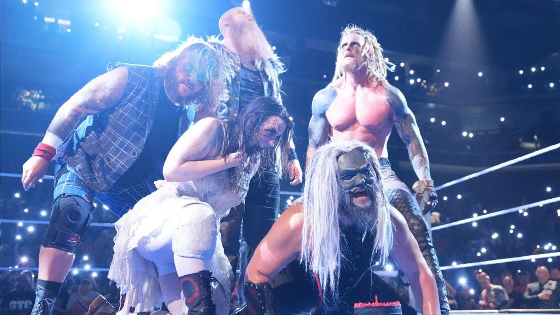 The faction returned this past Friday night on SmackDown. [Image credit: WWE.com]