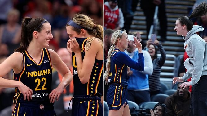 Days after Caitlin Clark mocks Lexie Hull and Sophie Cunningham, "twins" troll Fever star for seeking validation