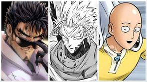 One Punch Man chapter 203 redraw: Blast and Empty Void reunite as the Tenninto follow Saitama