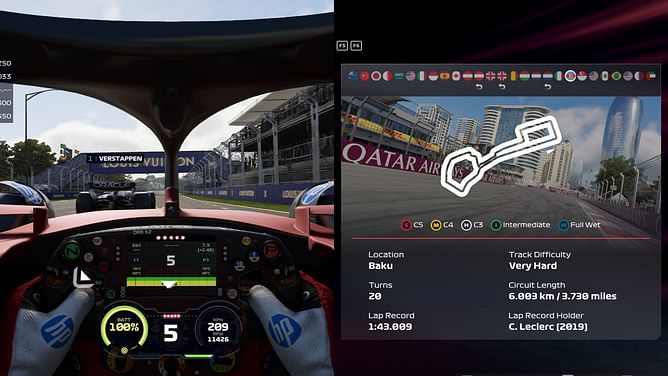 Best F1 25 Baku City Circuit Setup for the Azerbaijan GP