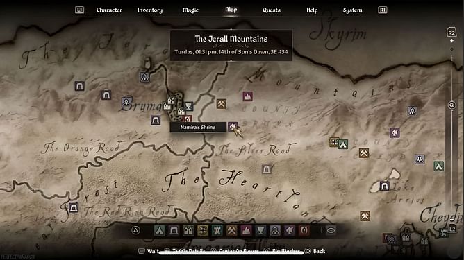Oblivion Remastered: How to get the Ring of Namira
