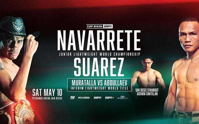 Emanuel Navarrete vs. Charly Suarez prediction: Picking the winner for the WBO super featherweight title fight