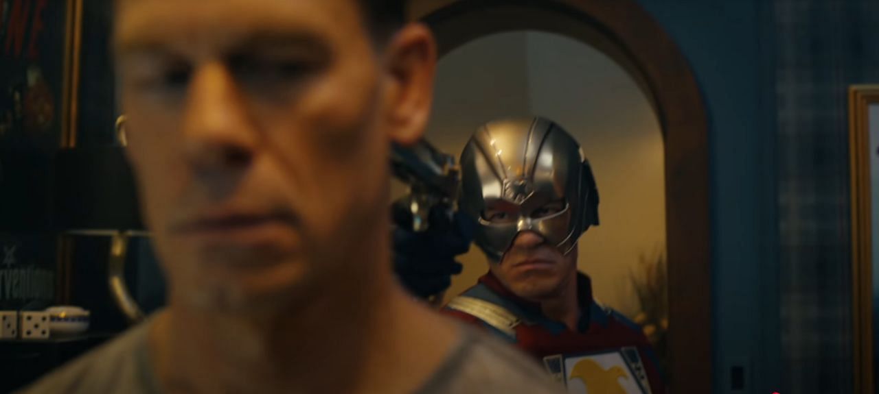 A snippet from the teaser trailer for the upcoming Peacemaker season 2. (Image via youtube.com/Max)