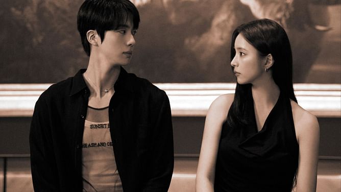“Such a gentleman”— BTS’ Jin earns fan admiration for his thoughtful apology to Shin Sae-kyeong during early morning MV shoot