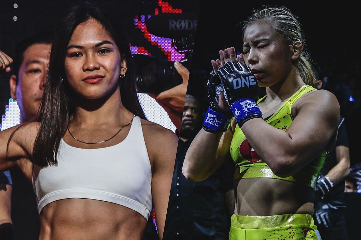 Denice Zamboanga (L) and Ayaka Miura (R) | Image by ONE Championship