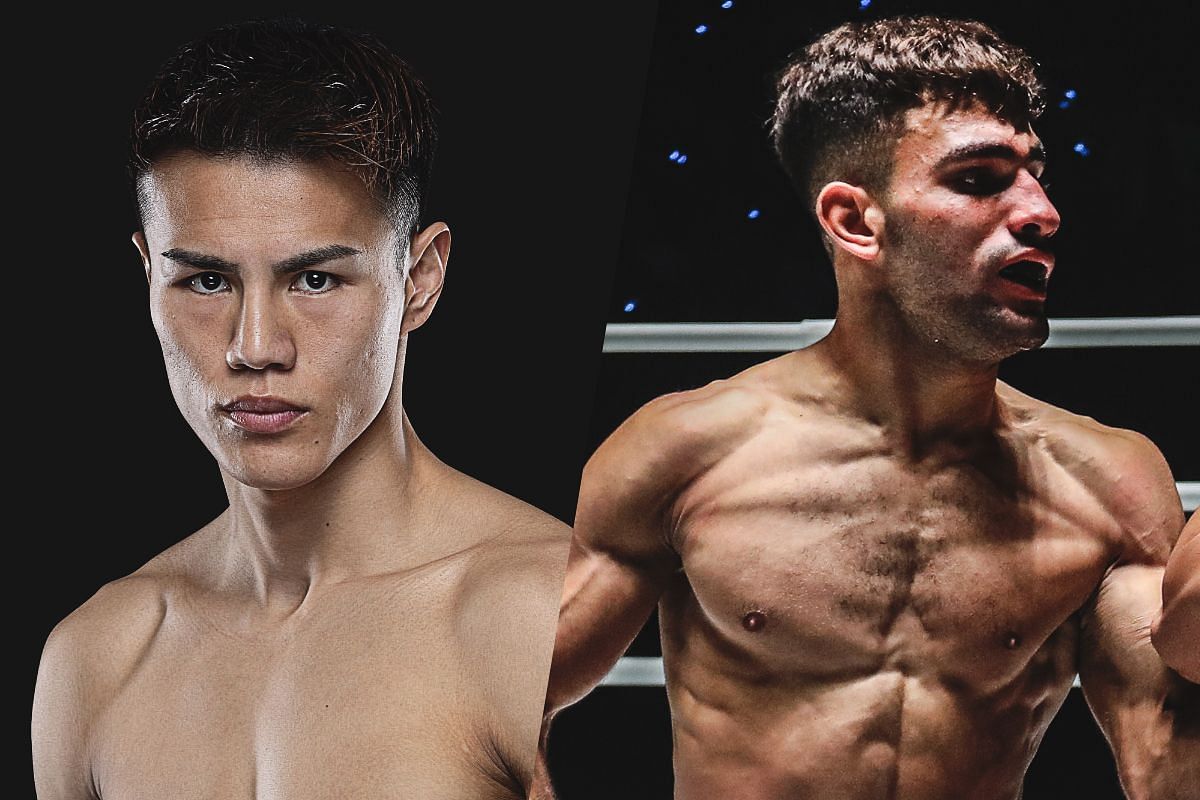Kaito Ono (left) and Mohammad Siasarani (right). [Photos from ONE Championship]
