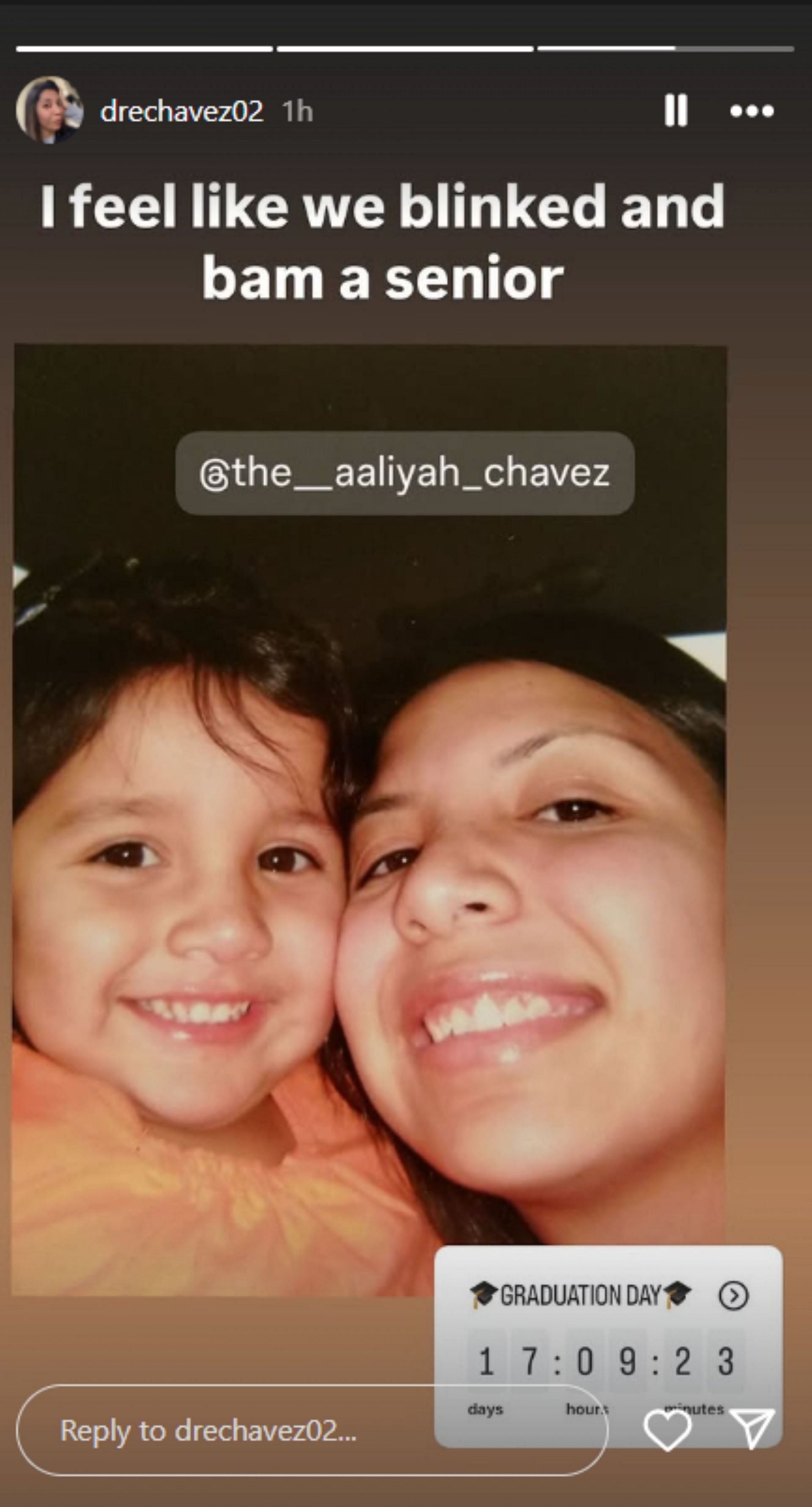 Aaliyah Chavezova matka zdieľa sladký detský obraz Oklahoma Hooper; Počíta sa v deň jeho promócie (obrázok: IG/DREchavez02)