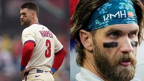 "Looks like a f*cking cop" - Bryce Harper upsets fans after cutting his iconic long hair