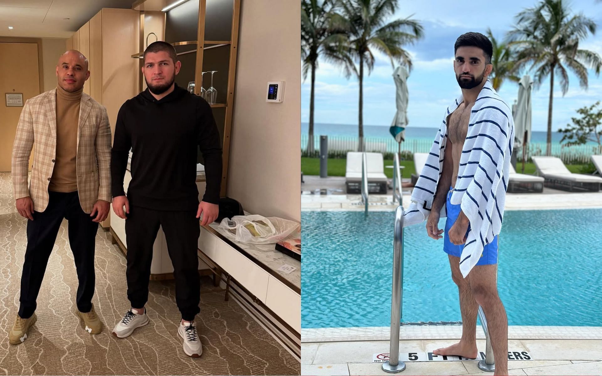 Ali Abdelaziz predicted David Mgoyan will become UFC champion [Image Courtesy: @aliabdelaziz and @David_mgoyan_ on Instagram]