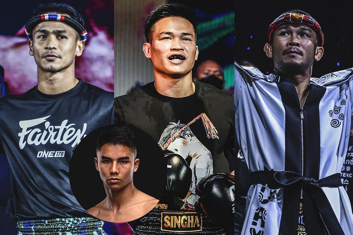 Superbon, Johan Ghazali, Petchtanong, Nong-O - Photo by ONE Championship
