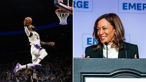 Outkick podcaster predicts LeBron James to help Kamala Harris in 2028 Presidential campaign after retirement