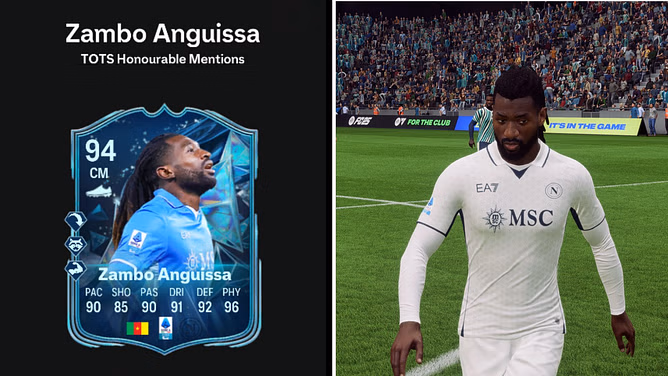 EA FC 25 Zambo Anguissa TOTS Honourable Mentions SBC: All tasks and cheapest solutions