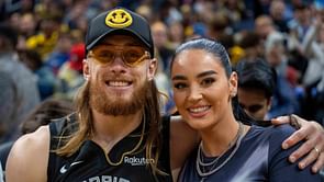 George Kittle's wife Claire shares 3-word reaction to Ross Dwelley's return to 49ers