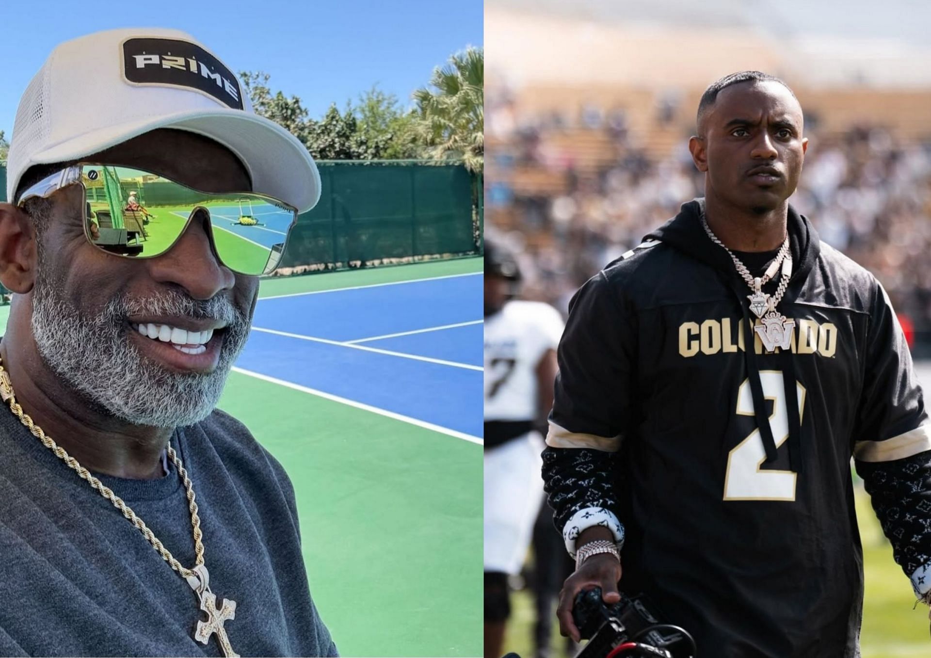 Picture Sources: deionsanders,deionsandersjr (Instagram)