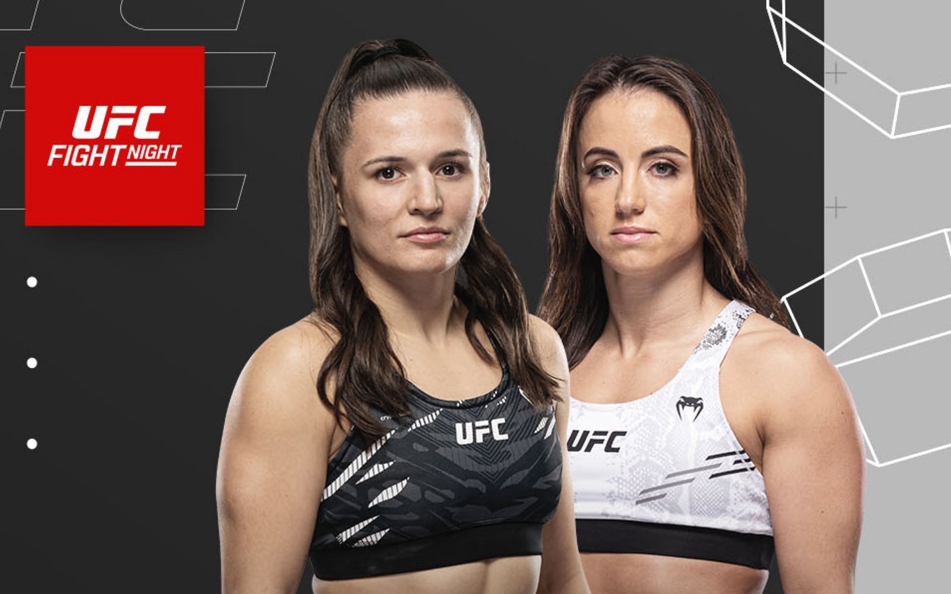 Erin Blanchfield and Maycee Barber clash in Vegas next weekend [Image: @ufc on Instagram]