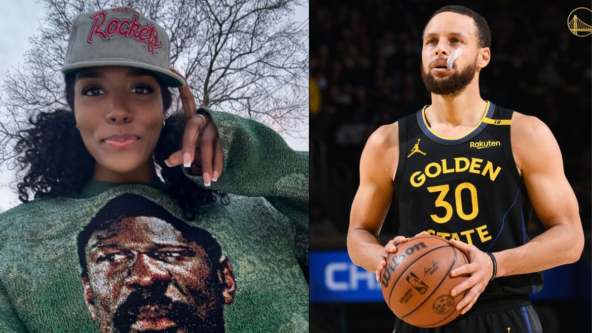 Tari Eason's mother mercilessly mocks injured Steph Curry as Warriors' playoff run ends