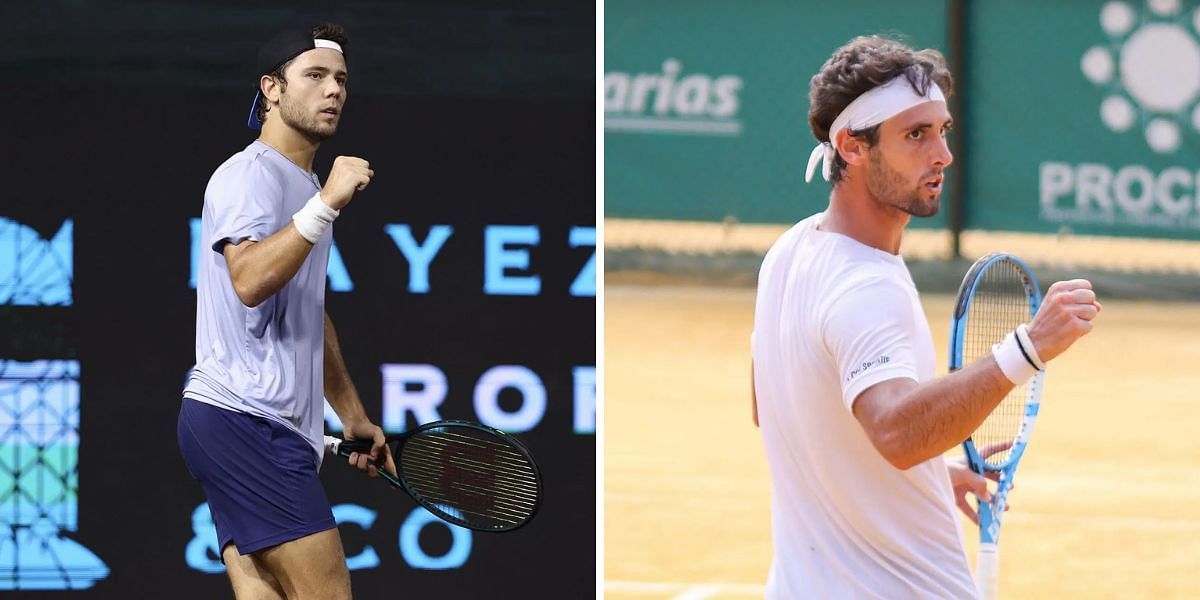 Aleksandar Kovacevic vs Carlos Taberner is one of the first-round matches at the Italian Open 2025. (Photos: Getty)