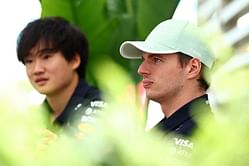 “Hey big daddy”: Yuki Tsunoda sends heartwarming message to new dad Max Verstappen