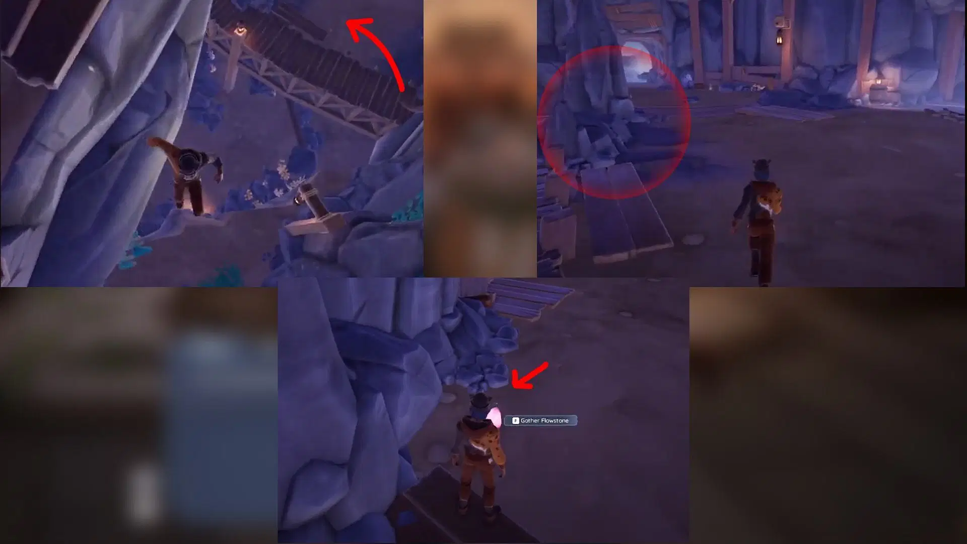 At the central rock structure upon entering Pavel Mines (Image via Singularity 6)