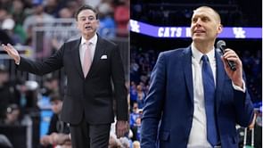 “Nobody epitomizes the name Kentucky on the front of the jersey more than Mark Pope”: When St. John’s Rick Pitino heaped praise for Wildcats’ coach