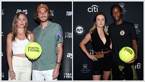 Tennis couples in action at French Open 2025 ft. Paula Badosa-Stefanos Tsitsipas, Gael Monfils-Elina Svitolina