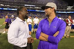 Michael Phelps left in awe of NFL legend Ed Reed's strategic genius