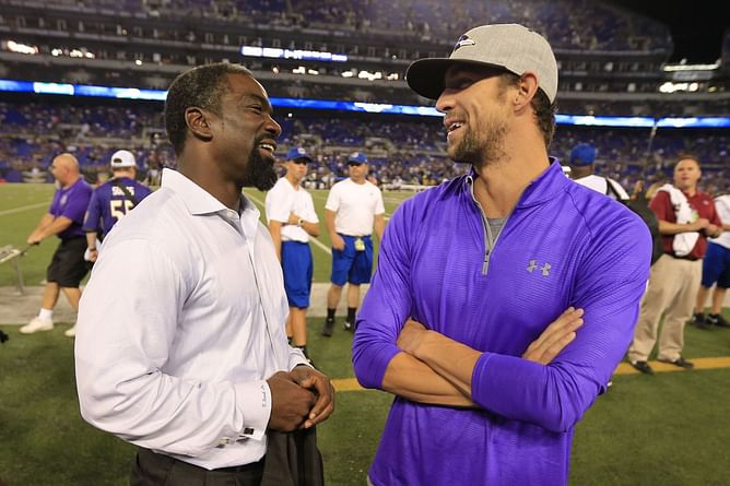 Michael Phelps left in awe of NFL legend Ed Reed's strategic genius
