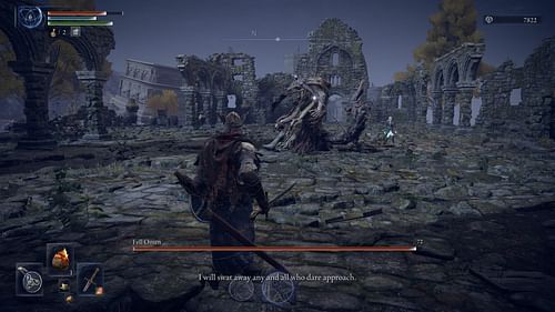 Let the Duchess take aggro (Image via FromSoftware)