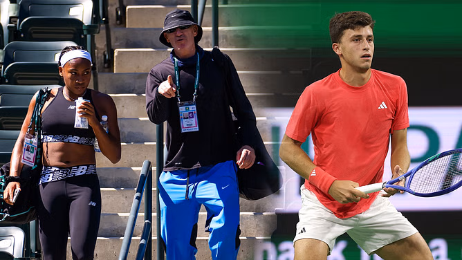 Coco Gauff's ex-coach drops 1-word reaction to Luca Nardi facing unusually severe consequences for lengthy toilet break in Turin