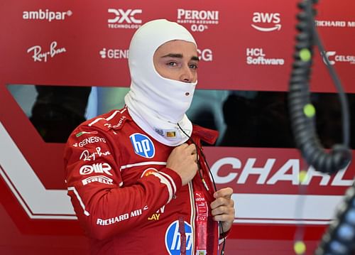 Charles Leclerc at Emilia-Romagna Grand Prix - Source: Getty